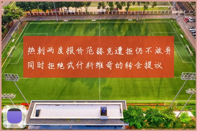 热刺两度报价范赫克遭拒仍不放弃同时拒绝武什科维奇的转会提议